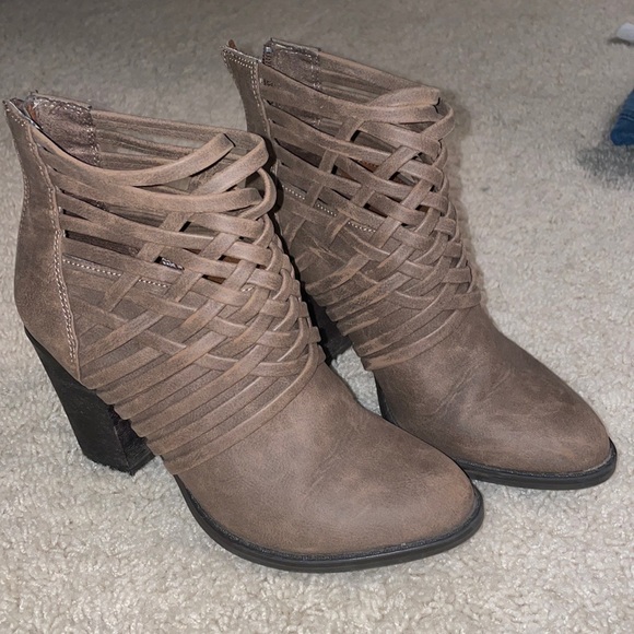 Buckle Ankle Boots - Picture 1 of 3